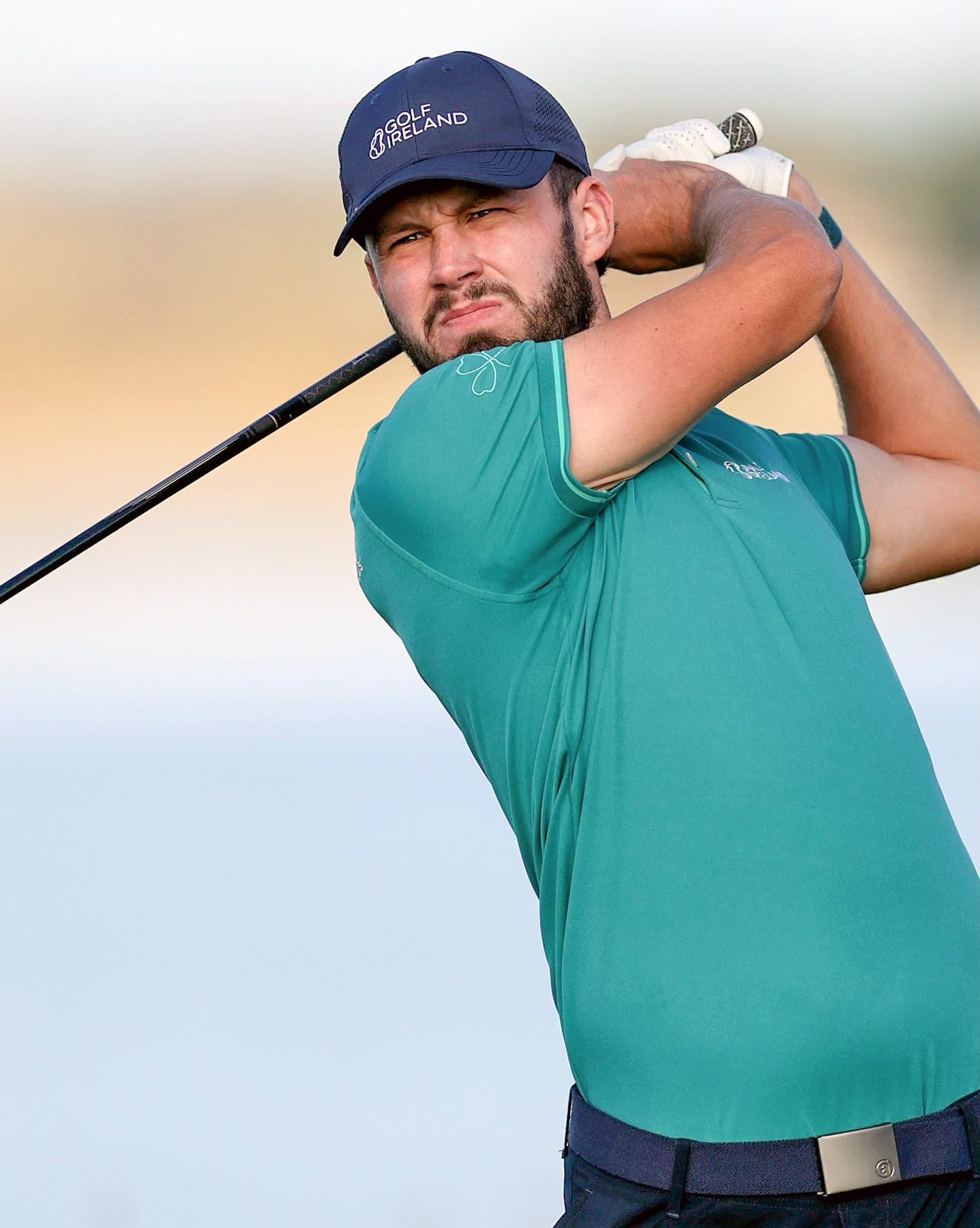 David Howard playing a golf shot